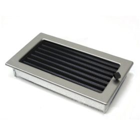   170 x 300 mm állítható zsalus inox kandalló szellőzőrács