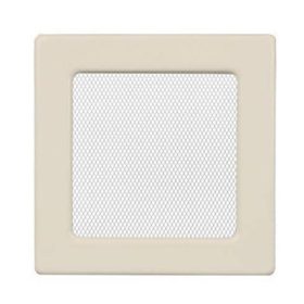 170 x 170 mm krém kandalló szellőzőrács