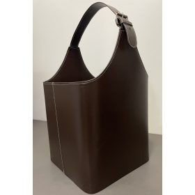   ML 160 barna rostbőr fatartó füllel - szépséghibás (kisebb horzsolásokkal)