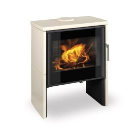   ROMOTOP RIANO G 10 csempe kandallókályha - elefántcsontszín