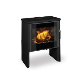 ROMOTOP RIANO N 02 csempe kandallókályha - fényes fekete