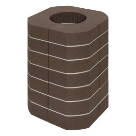   MAMMOTH gyűrűs hőtároló szett (7 sor) SOLID kandallókályhához