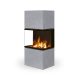 ROMOTOP e-LERA C Thermaline beton kandallókályha többféle színben