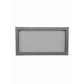 450 x 240 mm fekete kandalló szellőzőrács