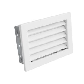 240 x 170 mm fix zsalus fehér kandalló szellőzőrács