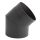 Füstcső könyök cső 45 ° Ø 120 mm