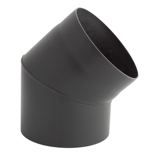 Füstcső könyök cső 45 ° Ø 120 mm