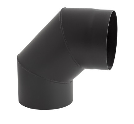 Füstcső könyök cső 90 ° Ø 180 mm