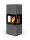 ROMOTOP LERA C G 62 Thermaline beton kandallókályha - sötétszürke