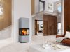 ROMOTOP LERA C G H 61 Thermaline beton kandallókályha - világosszürke