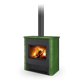   ROMOTOP TELDE 11 vízteres csempe kandallókályha többféle színben