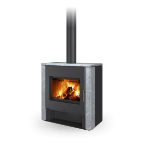 ROMOTOP TELDE 20 vízteres zsírkő kandallókályha