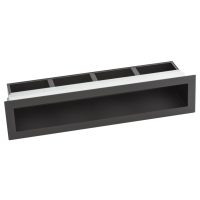 Fekete szellőzőrács