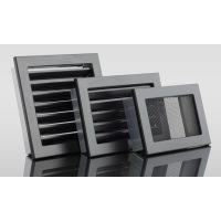 Fekete szellőzőrács