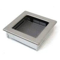 Inox szellőzőrács