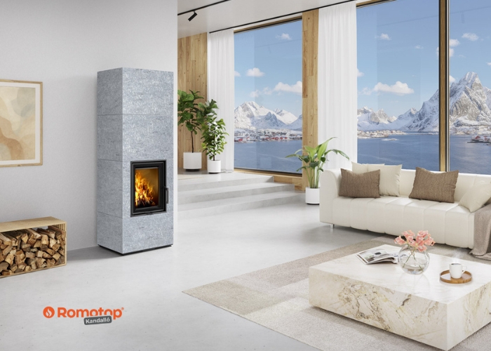 NORDAC hőtárolós kályhák sugárzó meleg órákon át