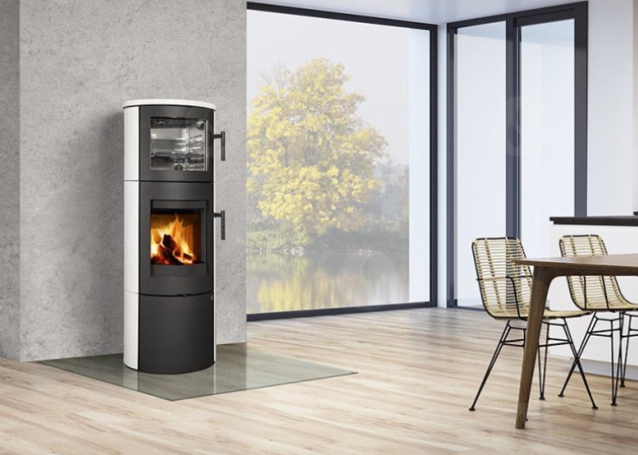 ROMOTOP kandalló beépített sütővel